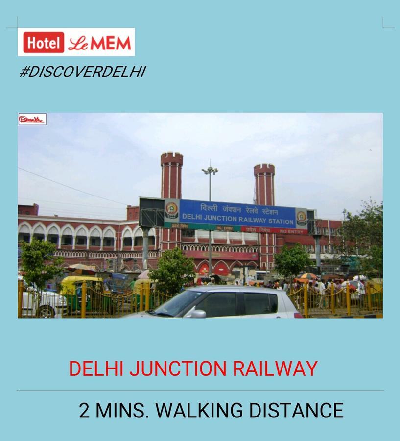Hotel Le Mem Delhi  Bagian luar foto